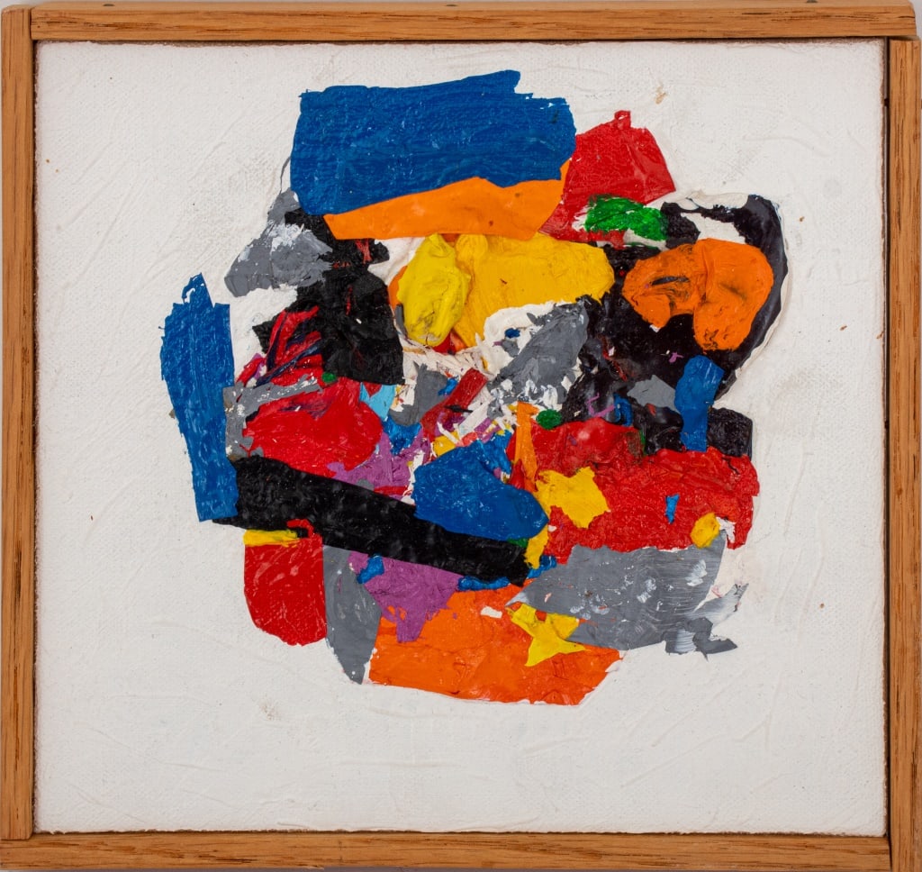 Domenick Capobianco Abstract Rainbow Oil, 1998 (1 of 8)