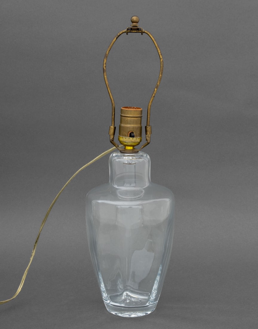 Simon Pearce Clear Glass Table Lamp (1 of 8)