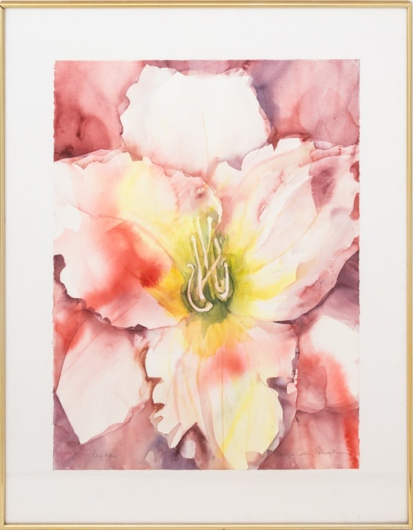 Nancylee C. Schwartz "Big Lily" Watercolor (1 of 7)