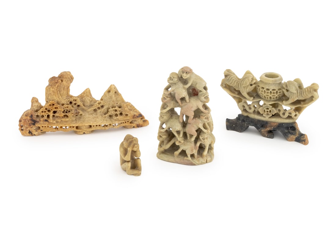 Chinese Carved Stone Sculptures, 4 (1 of 18)