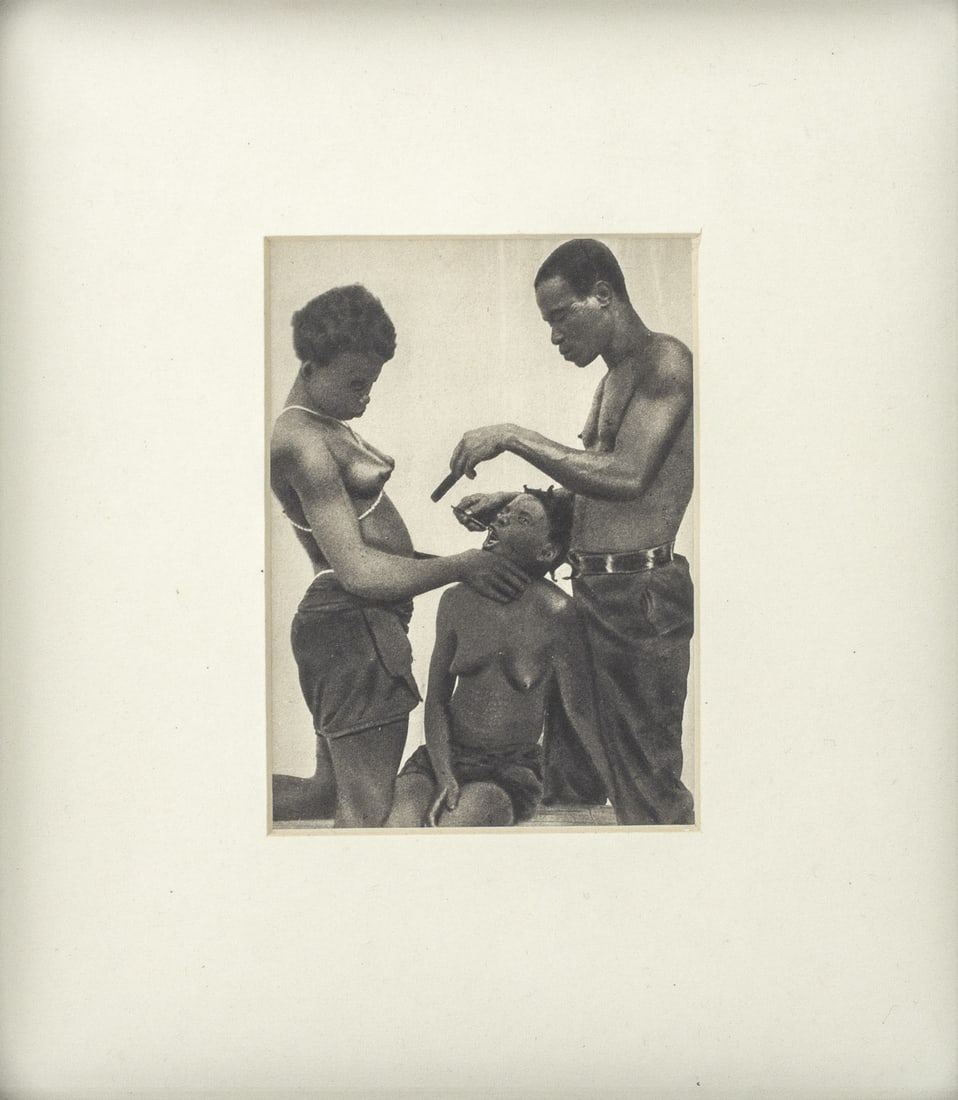 Nude Figural Group Offset Lithograph - 2