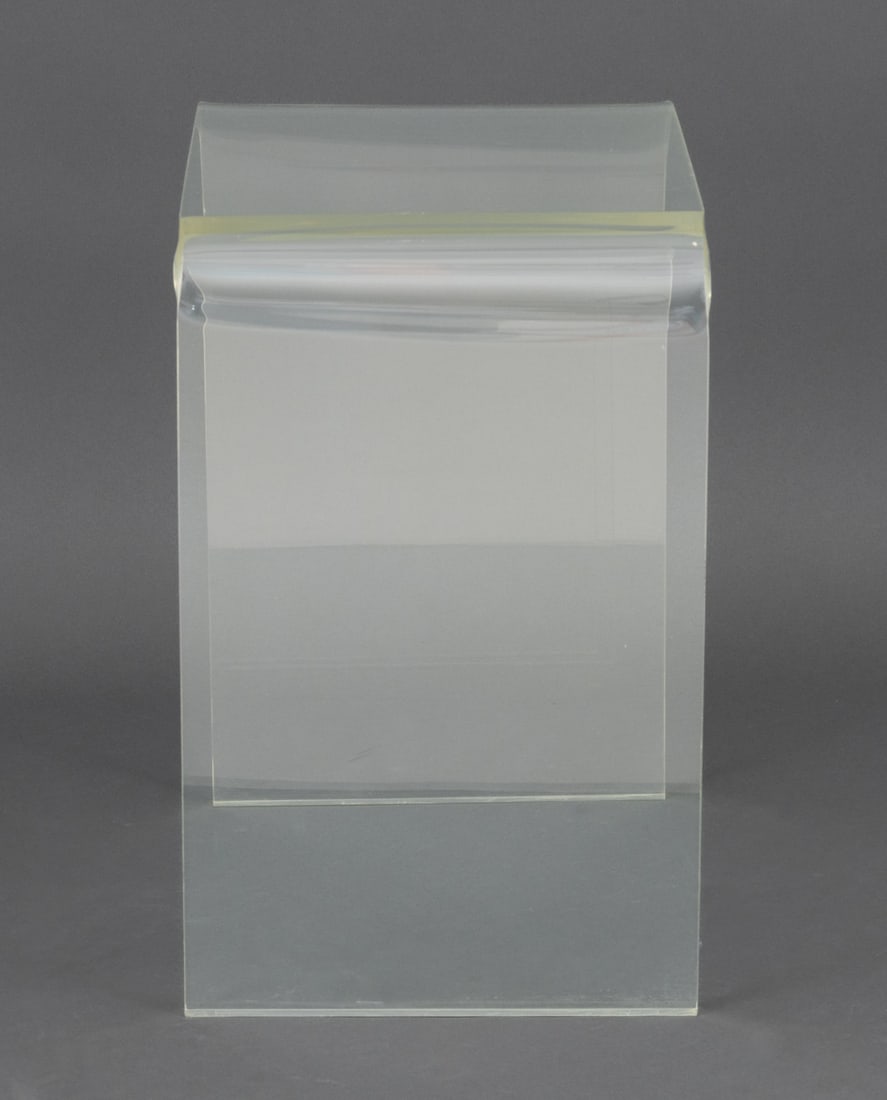 Modern Lucite Waterfall Side Table - 8