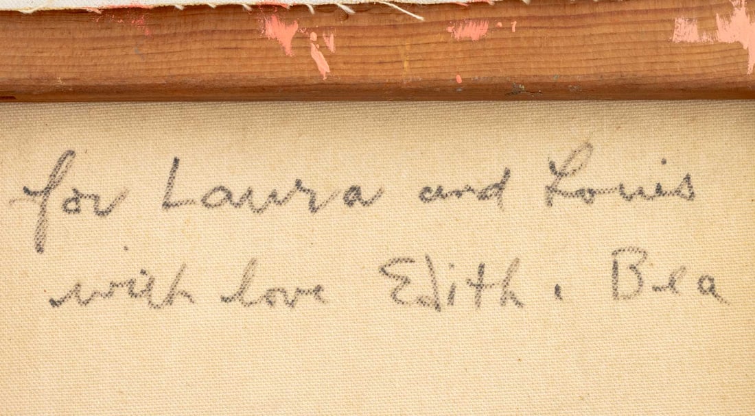 Edith Isaac Rose Abstract Composition Collage - 6