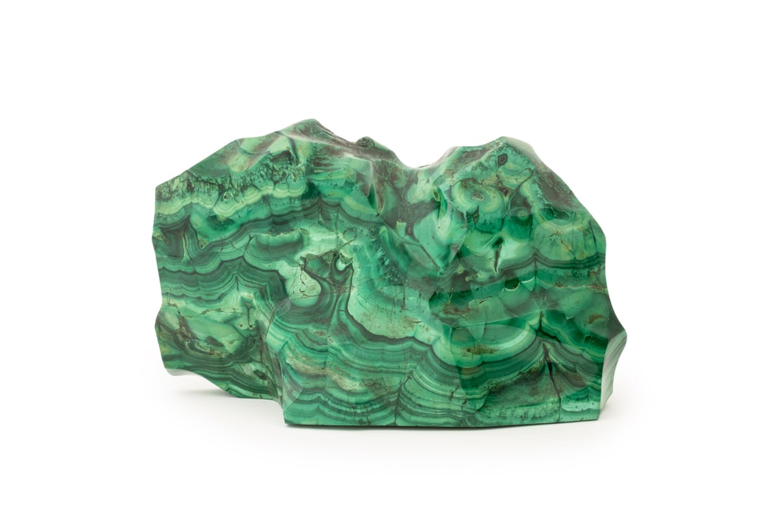 Large Malachite Mineral Specimen (1 of 7)