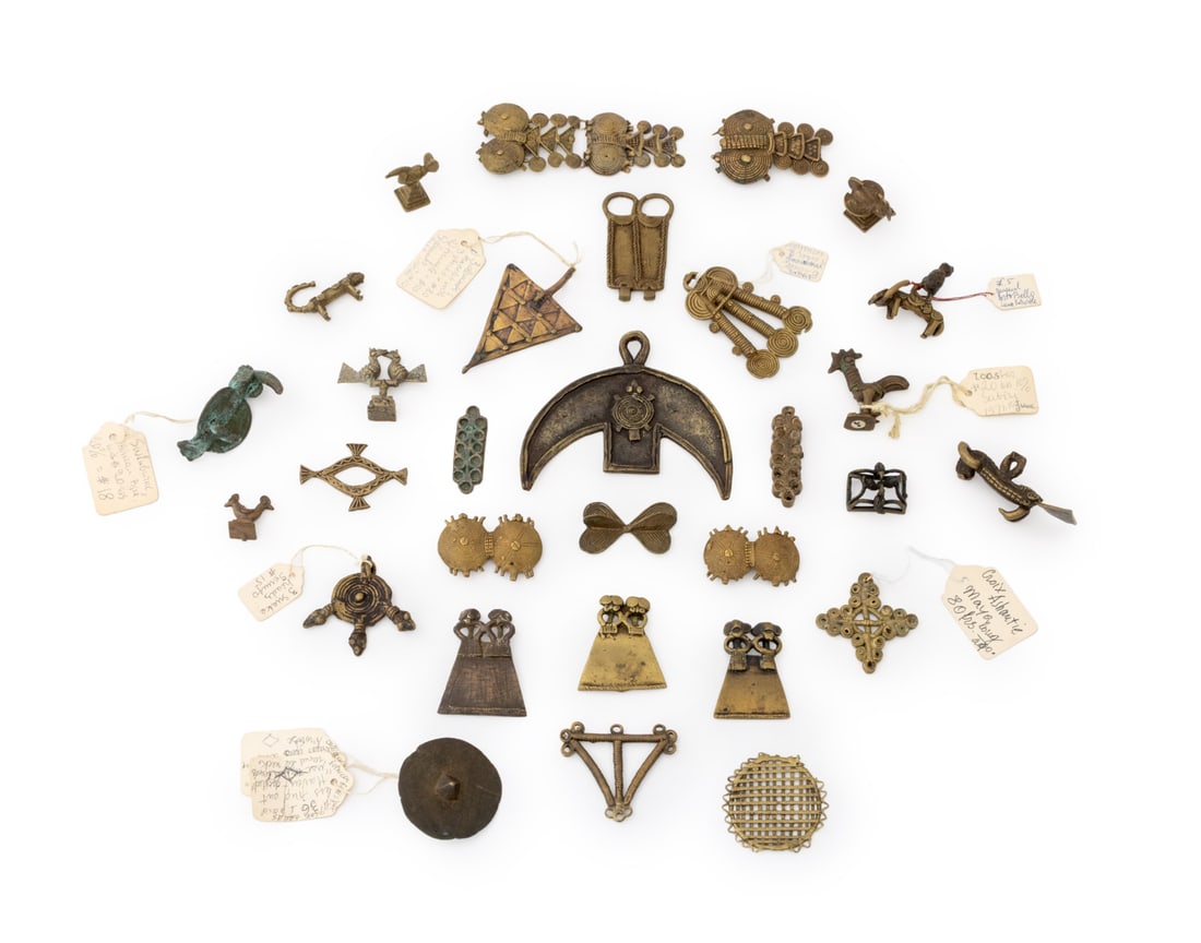 African Metalwork Pendants and Figurines (1 of 15)