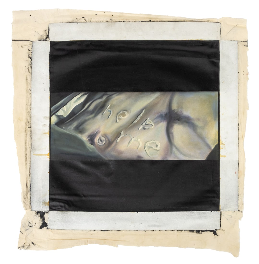 Jason Bryant "Help Me" Oil on Unstretched Canvas (1 of 5)