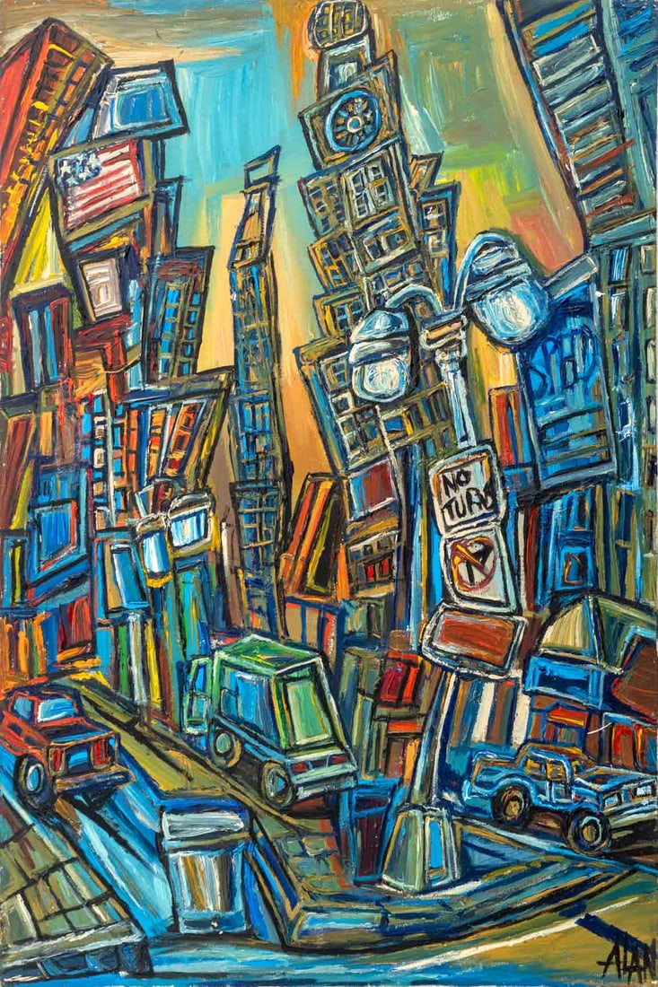 Michael Alan "Bacchus" Oil on Canvas (1 of 7)