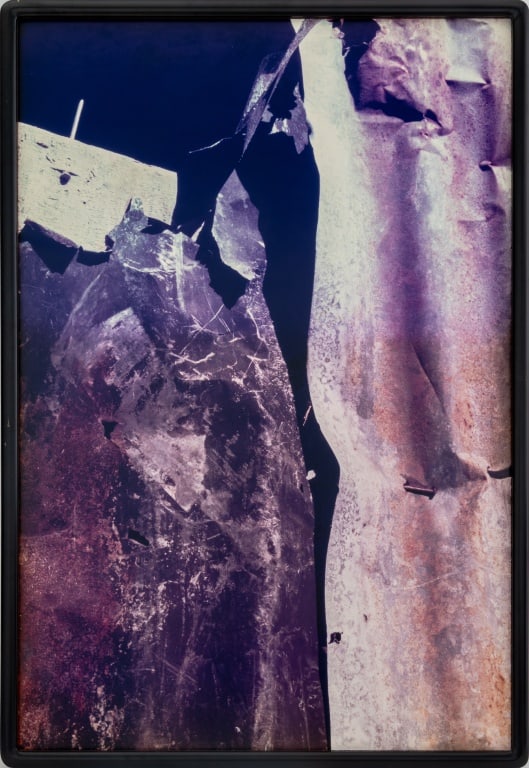 Anne Sager "Bangkok" Chromogenic Print: Anne Sager (American, 1930-2024), "Bangkok", Chromogenic Print in Colors, titled and with artist's estate stamp verso, ebonized wood frame. Image: 38" H x 25.75" W; frame: 40" H x 27" W x 1.75" D. Pro