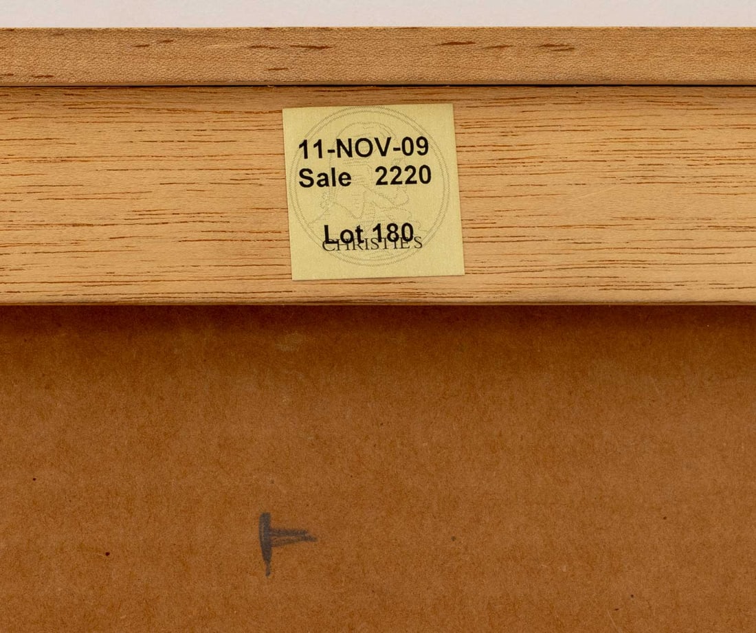 Dove Bradshaw Abstract Composition Graphite, 1990 - 6