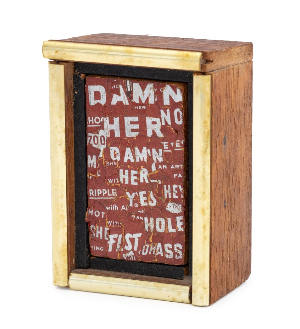 Al Hansen "Argument in Central Park" Collage, 1964 (1 of 7)