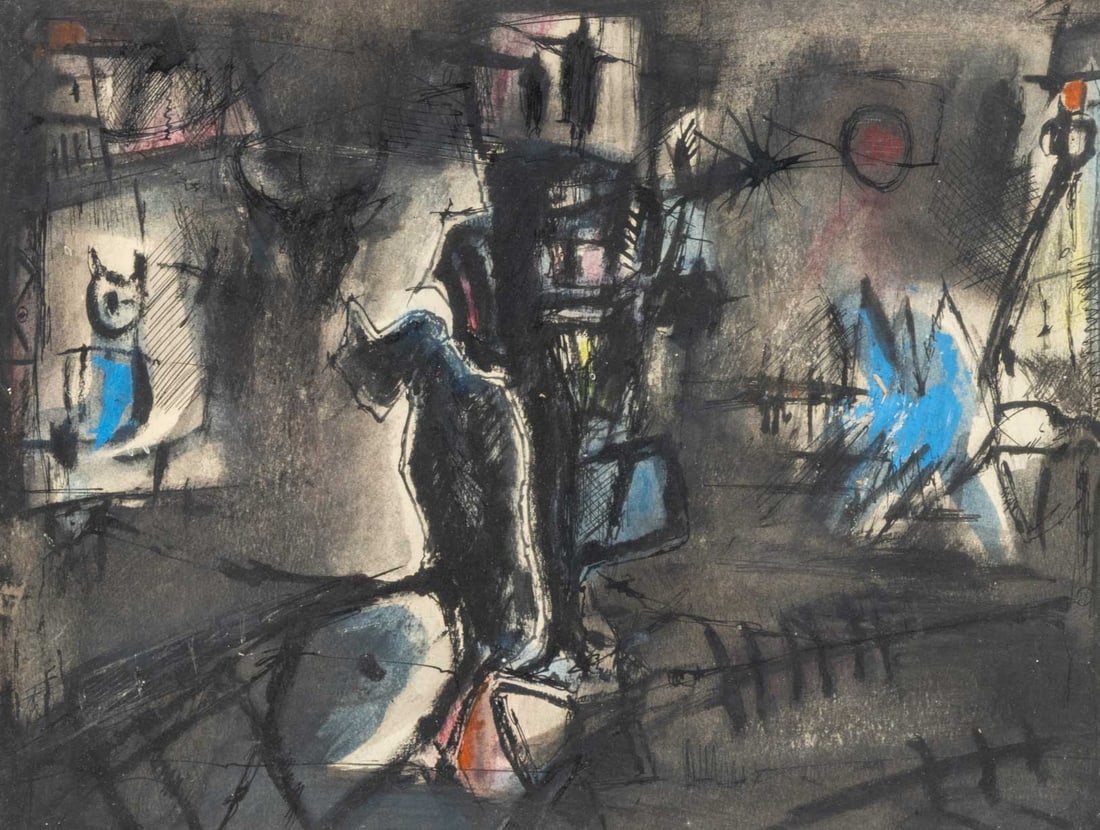 Agudelo Abstract Composition Assemblage, 1966 - 5