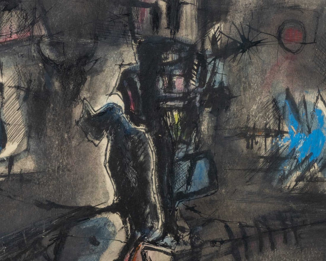 Agudelo Abstract Composition Assemblage, 1966 - 6