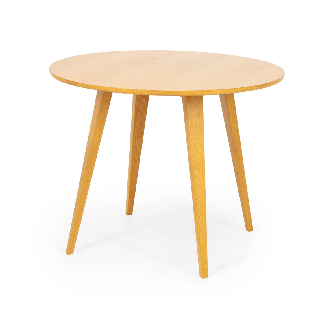 Norman Cherner Oak Circular Center Table (1 of 6)