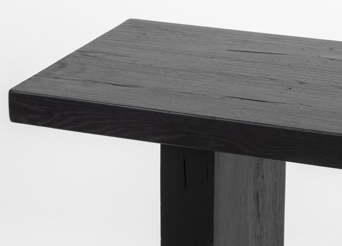 Christian Liaigre Style Ebonized Console Table - 3