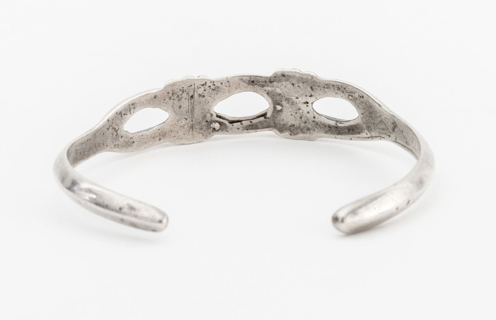 Native American Silver Turquoise Cuff Bangles, 3 - 13