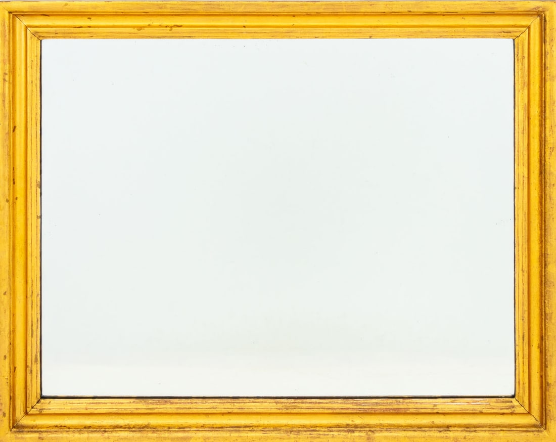 Italian Giltwood Framed Rectangular Mirror (1 of 5)