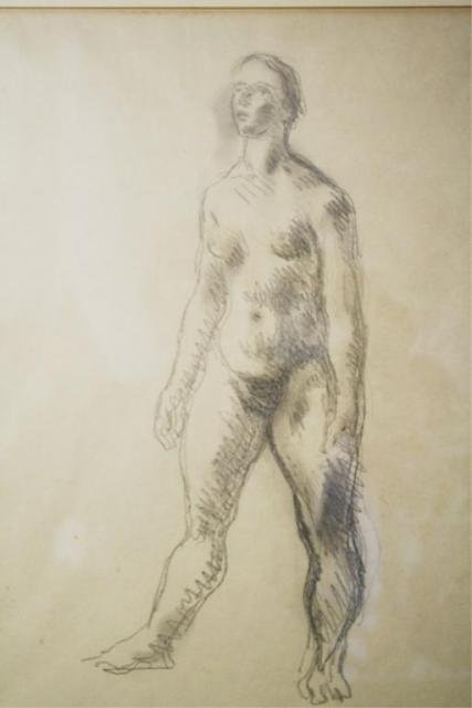 American Moses Sawyer Portrait of Nude - 2