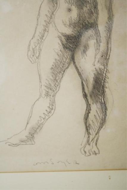 American Moses Sawyer Portrait of Nude - 6