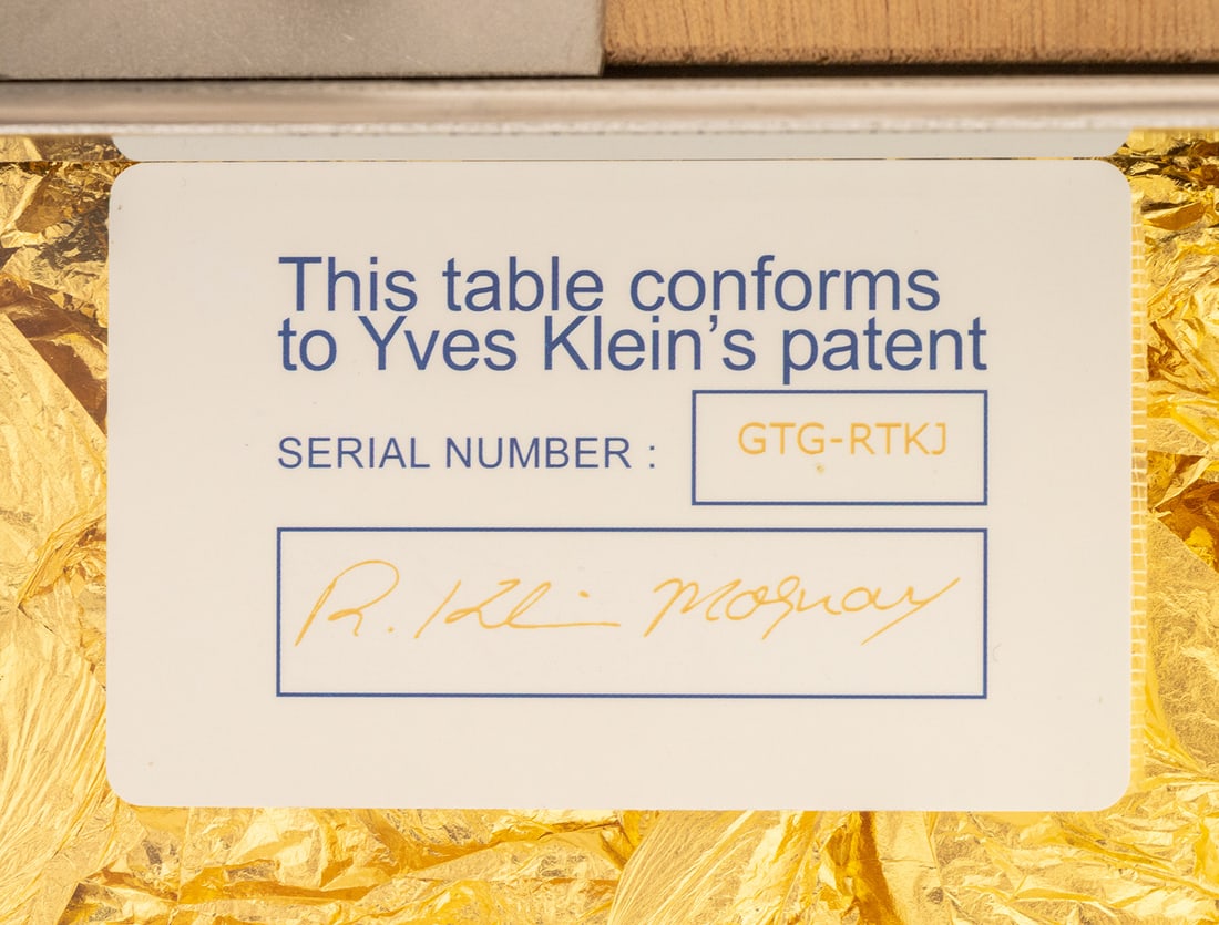 Yves Klein "Table d'Or" - 17