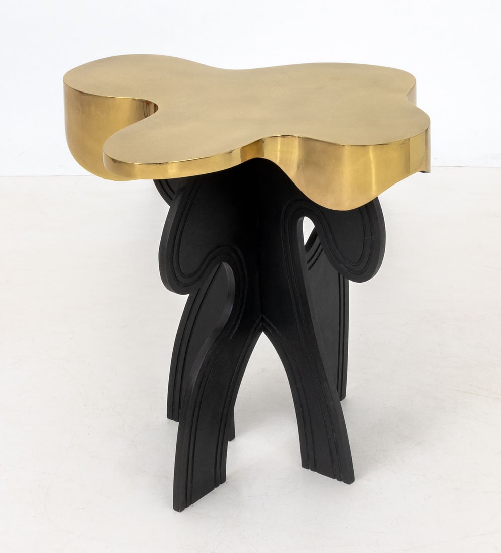 Guy de Rougemont "Bronzino" Side Table - 5