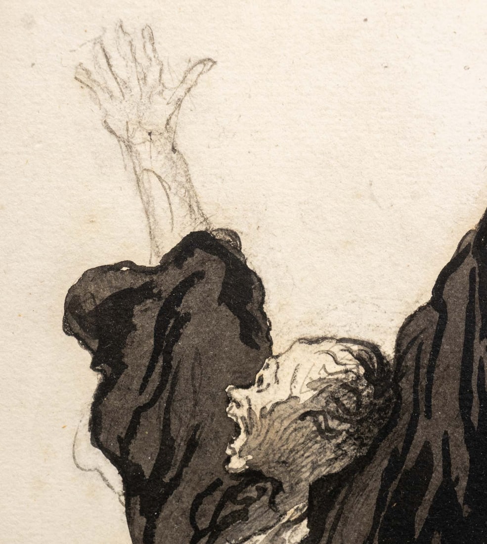 Honore Daumier "L'Avocat Pathetique", ca. 1850 - 3