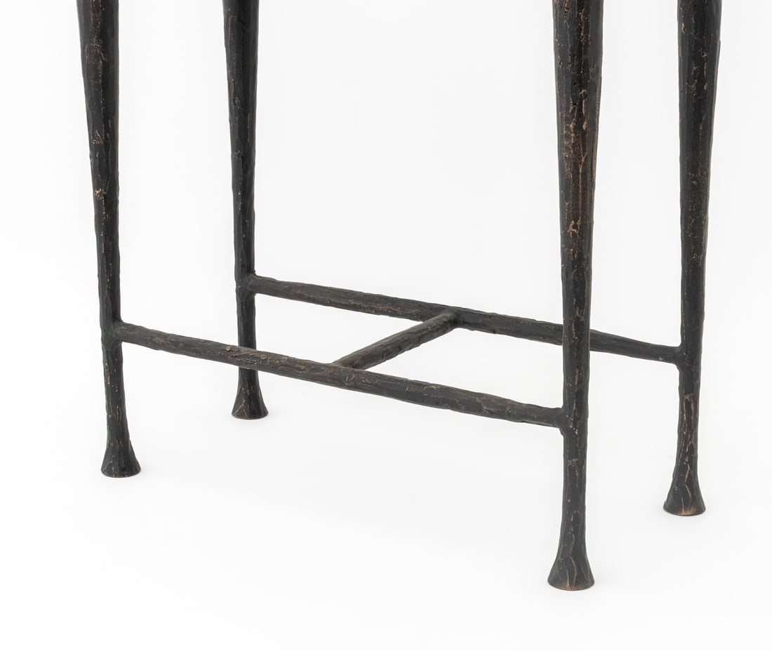 Christian Liaigre "Sud" Bronze Stool, ca. 2000 - 5