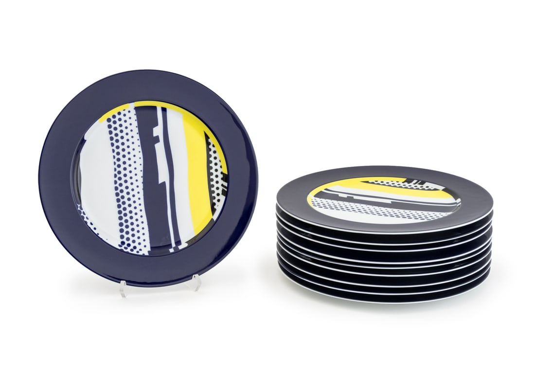 Roy Lichtenstein Rosenthal Service Plates, 10 (1 of 9)
