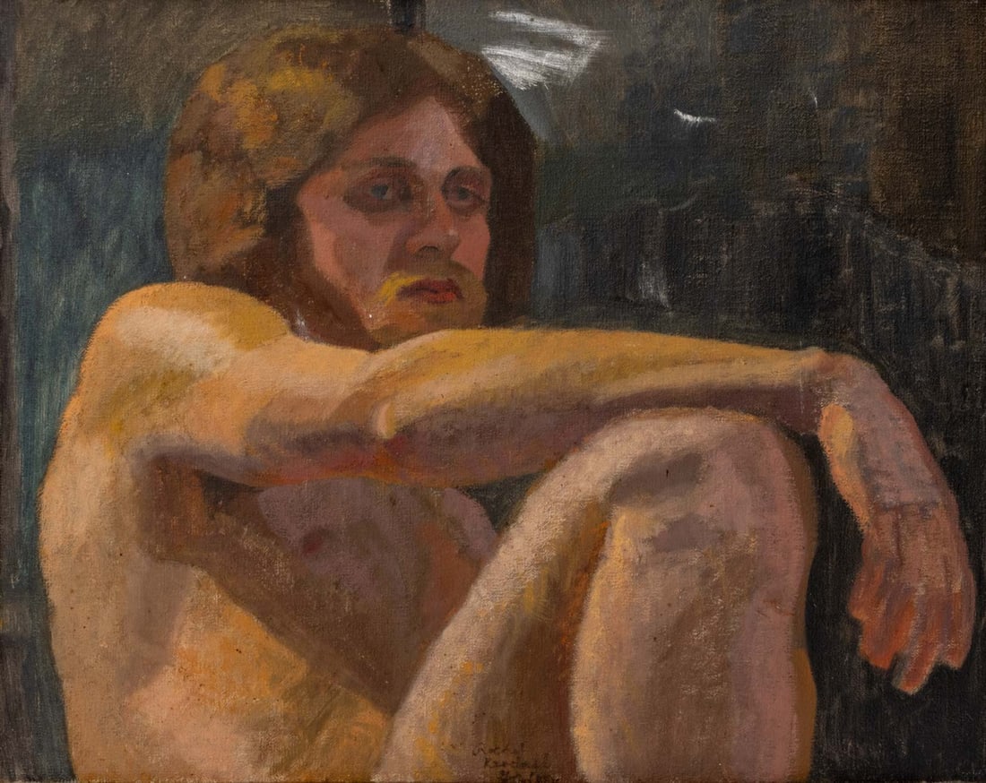 Rachel Kendall Gordon Nude Man Oil, 1978 - 2