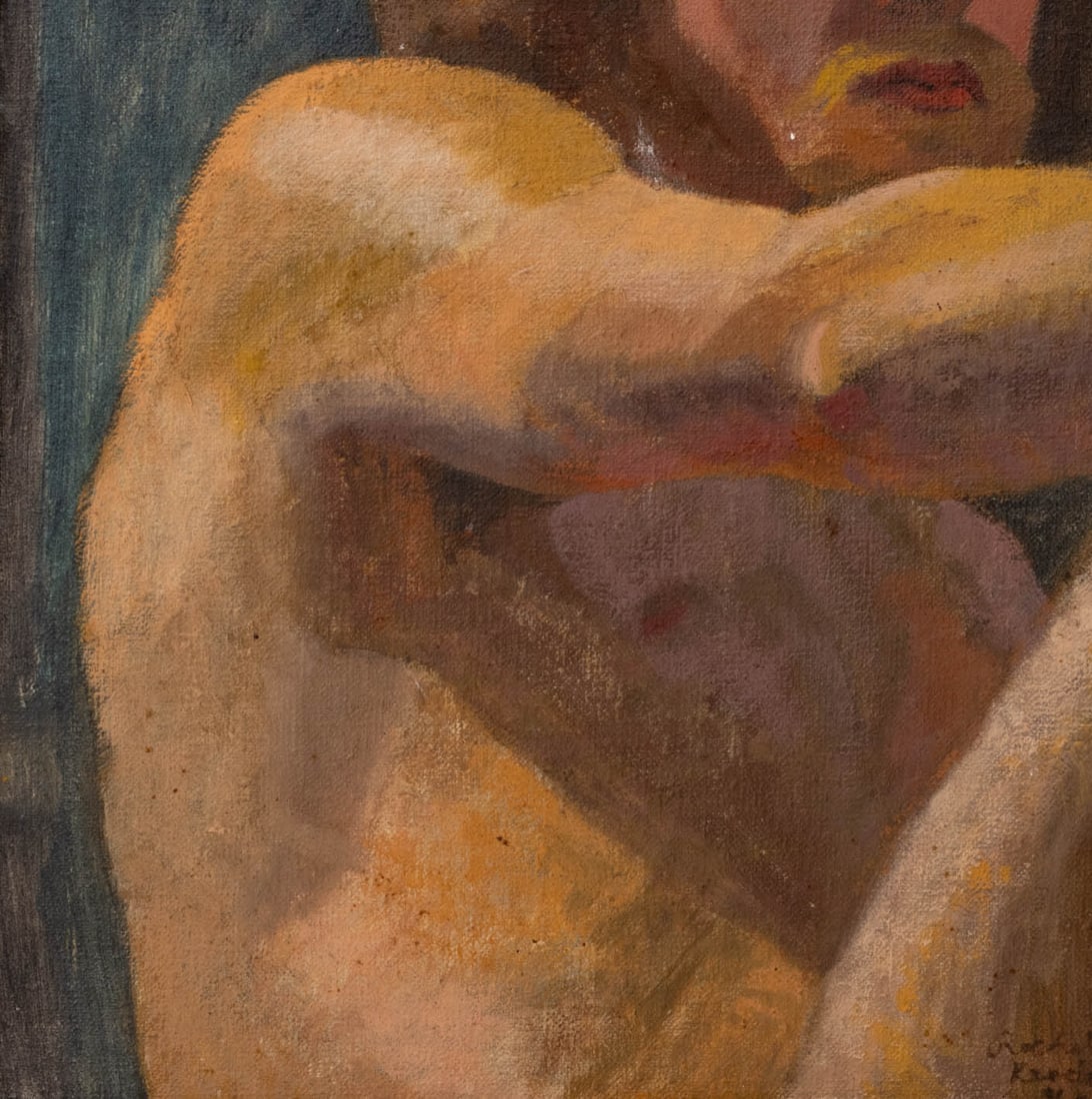 Rachel Kendall Gordon Nude Man Oil, 1978 - 4