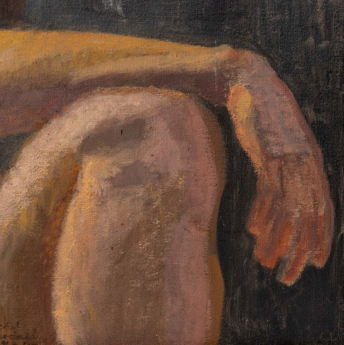 Rachel Kendall Gordon Nude Man Oil, 1978 - 5