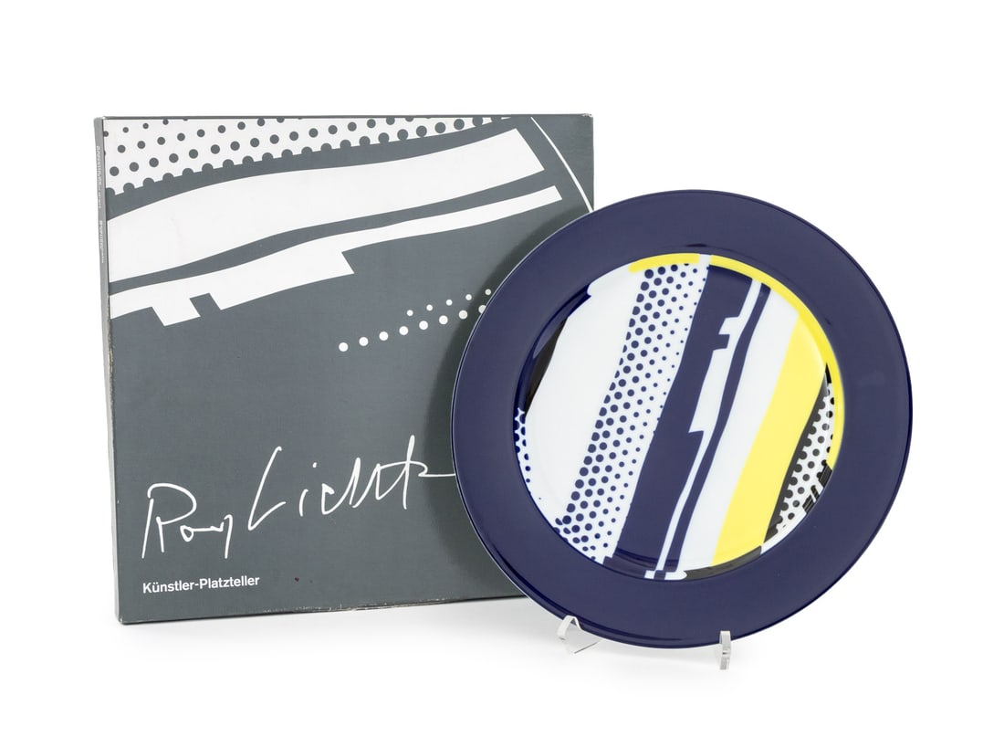 Roy Lichtenstein Rosenthal Porcelain Service Plate (1 of 11)