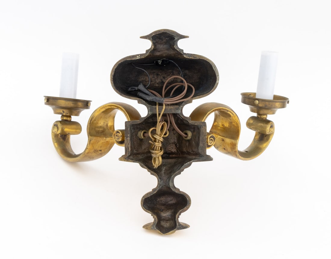 French Empire Style Bronze Three-Light Wall Sconce - 9