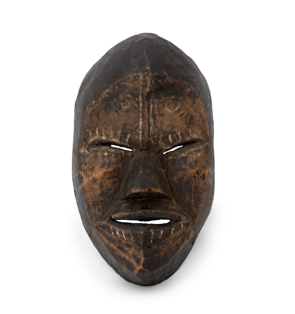 African Dan Hand-Carved Wood Mask (1 of 7)