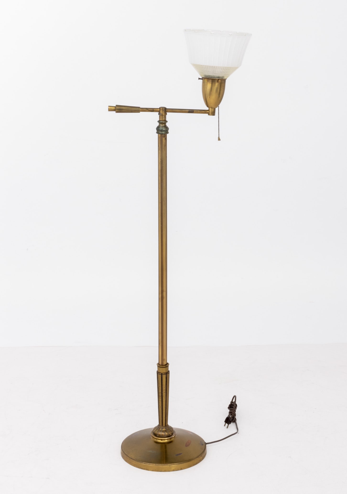 Modern Brass Articulated Floor Lamp - 4
