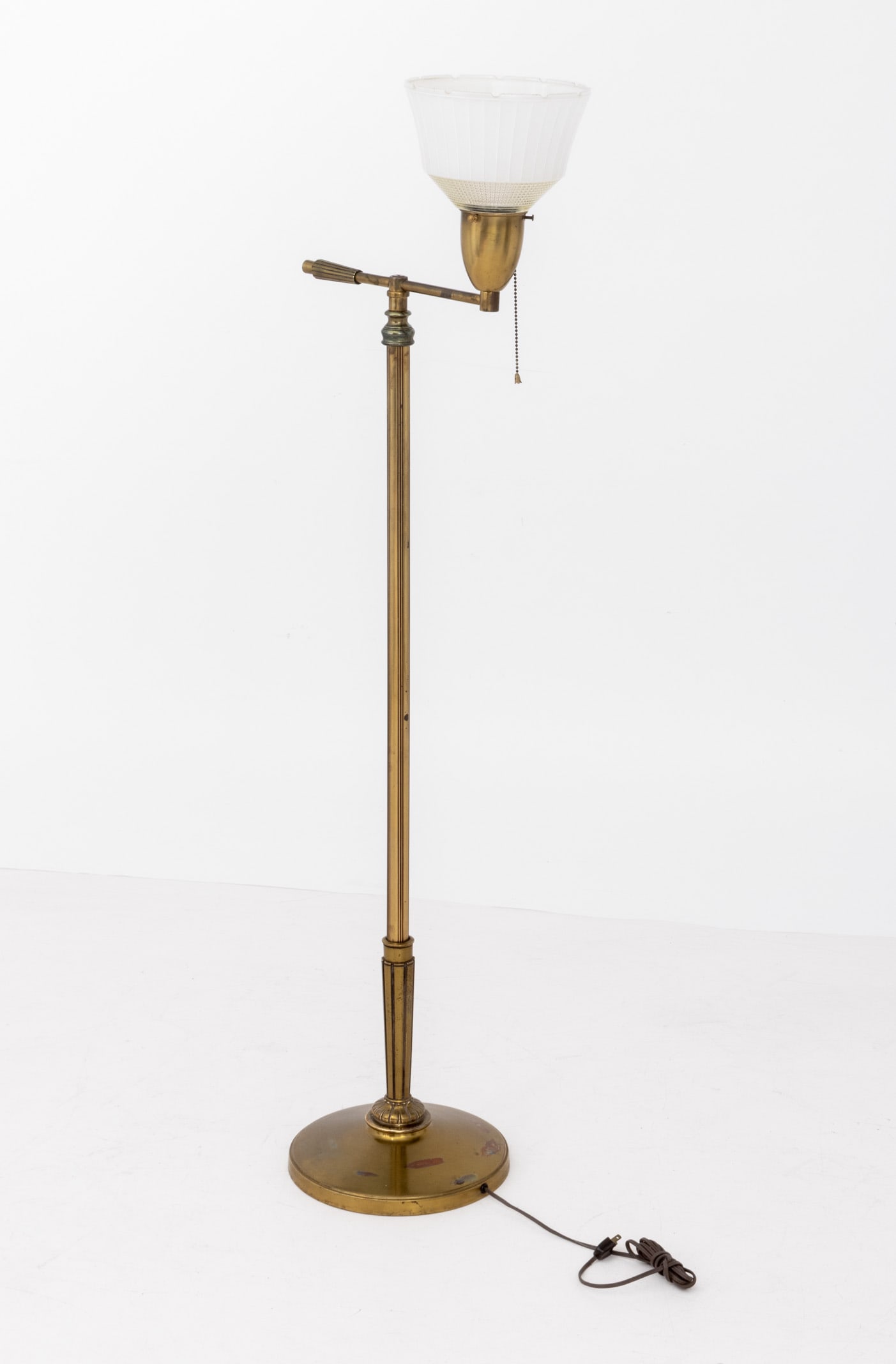 Modern Brass Articulated Floor Lamp - 5
