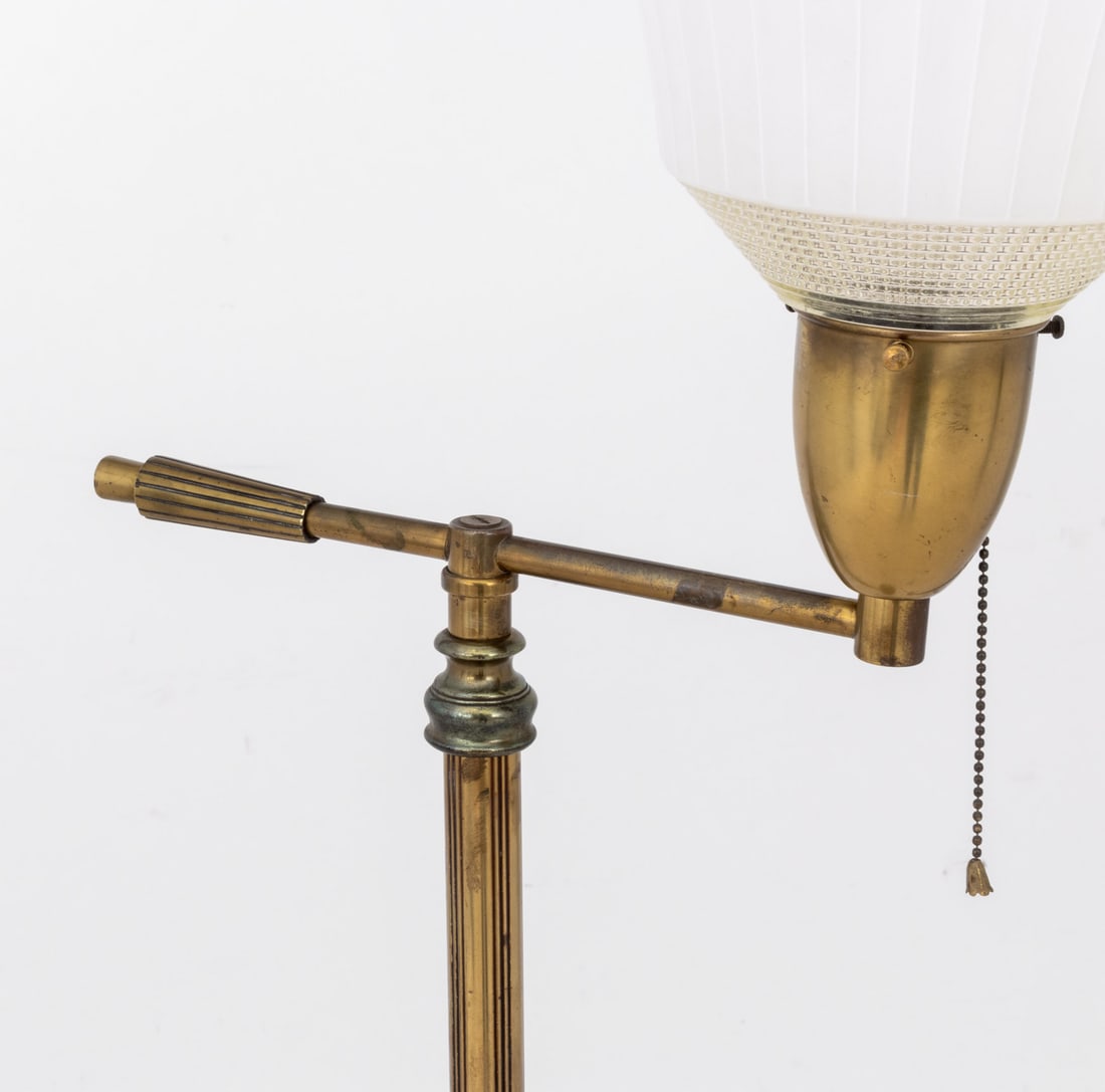 Modern Brass Articulated Floor Lamp - 6