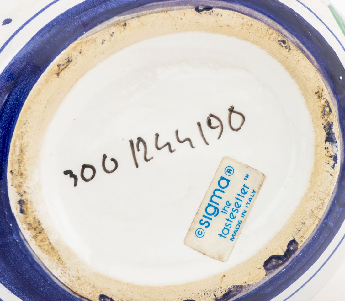 Signed, Etc. Ceramic Tableware Pieces, 5 Pcs. - 17