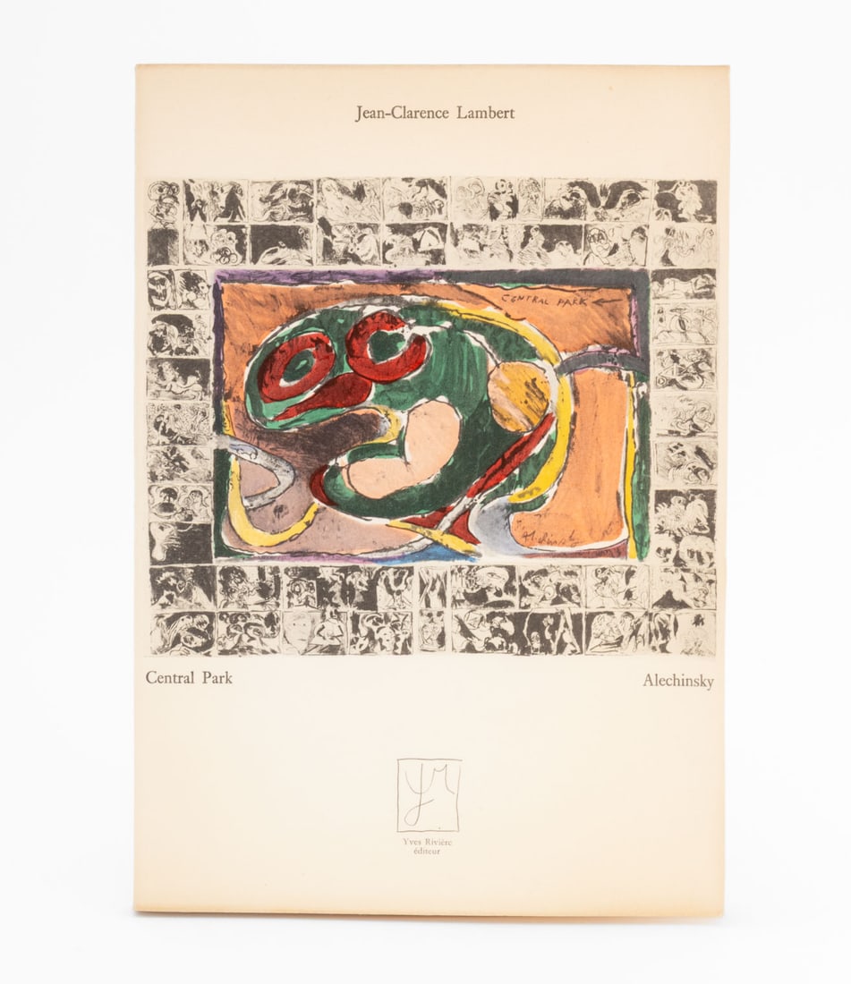 Pierre Alechinsky "Central Park", 1976 - 2