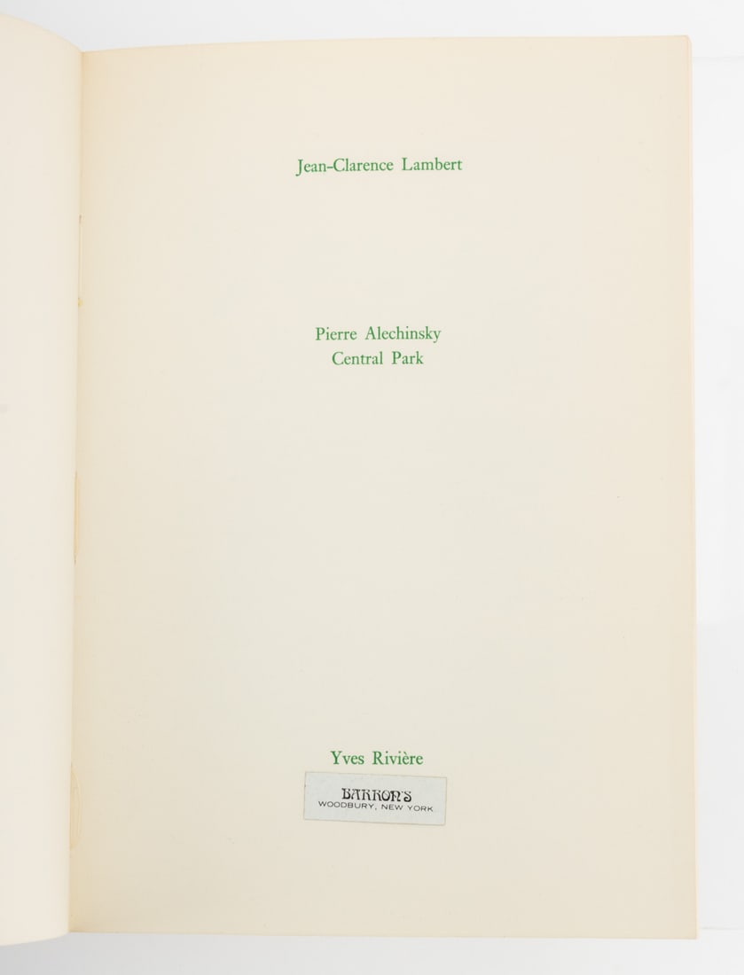 Pierre Alechinsky "Central Park", 1976 - 5