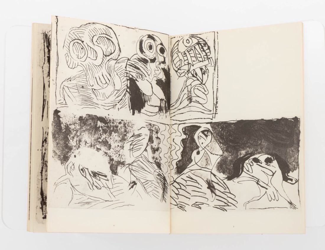 Pierre Alechinsky "Central Park", 1976 - 9