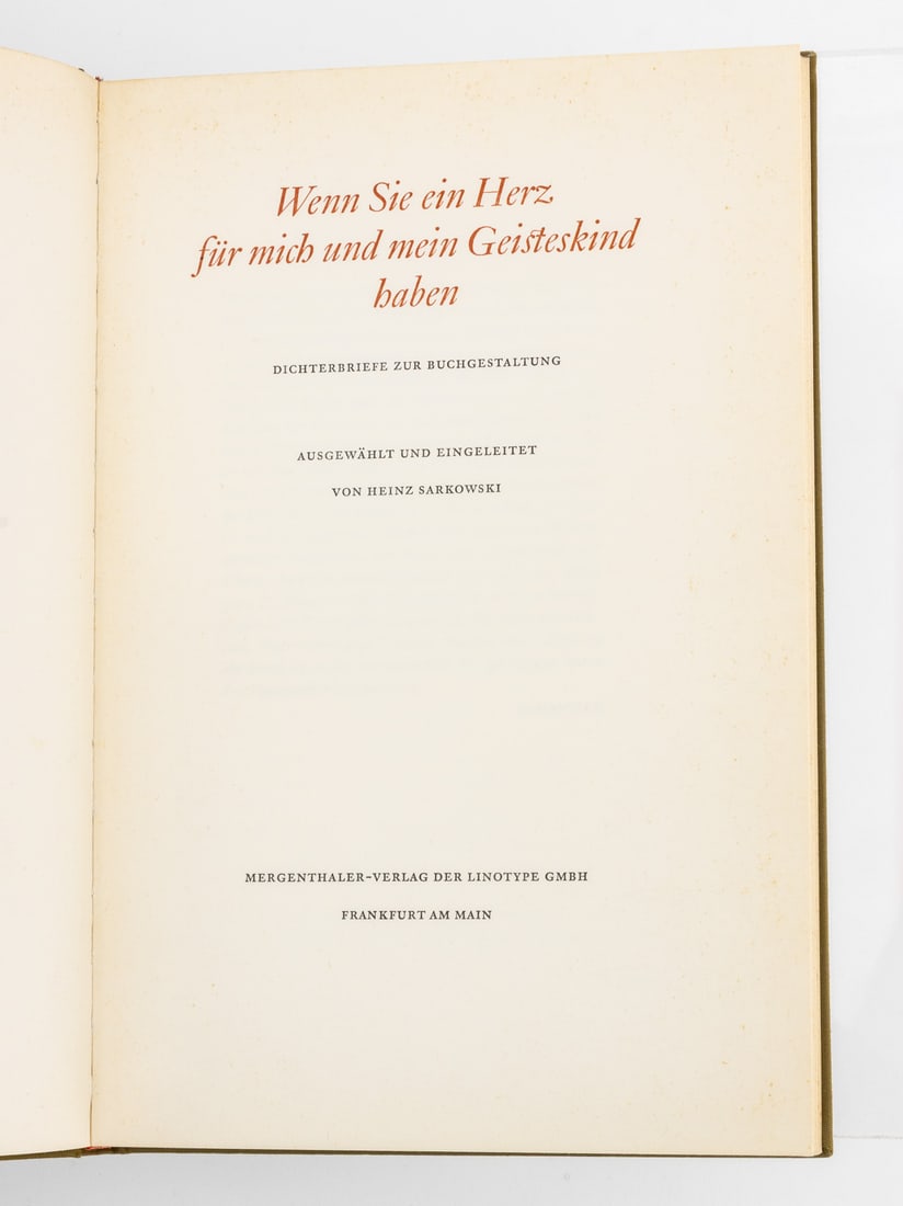 Books on Typography and Printing, 9 - 12