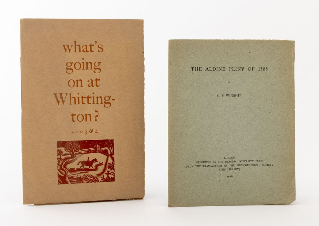 Books on Printing and Typography, 8 - 9