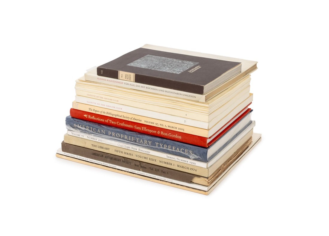 Journals and Monographs on Books and Printing, 19 (1 of 13)