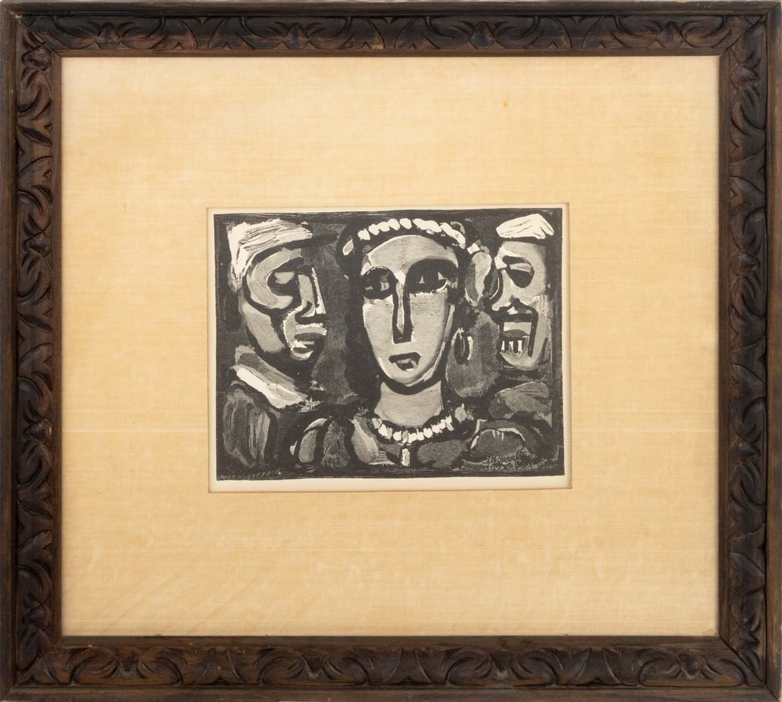 Georges Rouault "Les Visages" Woodblock (1 of 8)