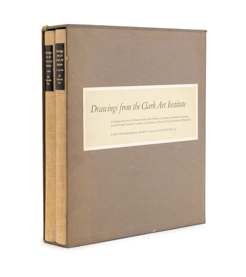 "Drawings from the Clark Institute", 2 Vols.: Haverkamp-Begemann, Egbert, et al., "Drawings from the Clark Institute: A Catalogue Raisonne of the Robert Sterling Clark Collection of European and American Drawings, Sixteenth through Nineteenth