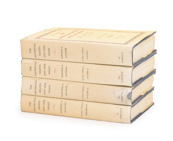 "The Thousand Nights and One Night", 4 Vols.