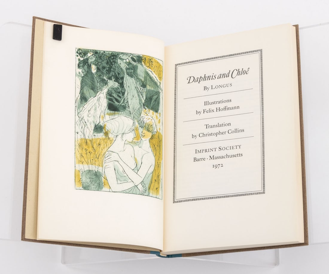 Felix Hoffman Signed "Daphnis and Chloe", 1972 - 5