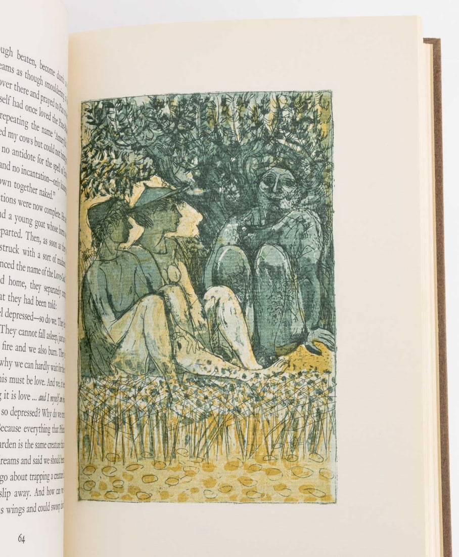 Felix Hoffman Signed "Daphnis and Chloe", 1972 - 8