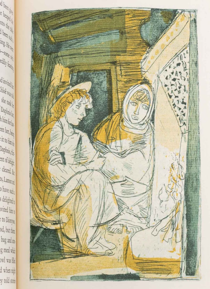 Felix Hoffman Signed "Daphnis and Chloe", 1972 - 9