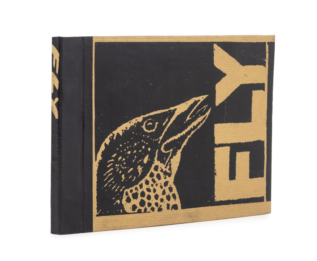 Alauda Ivo "Fly: Everyday Winged Wonders", 2009: Ivo, Alaudu, illus.: Price, Chris, "Fy: Everyday Winged Wonders", N.p: Hazard Books, 2009, signed and numbered 261 on colophon by Chris Price and Alaudo Ivo. 6.5" L x 8.5" W x 0.5" D. Provenance: